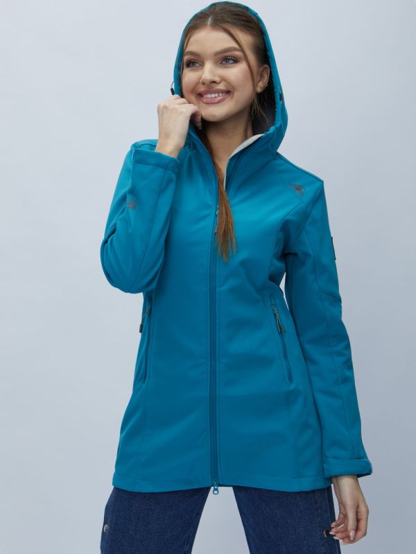 Women's windbreaker MTFORCE spring blue 22210S